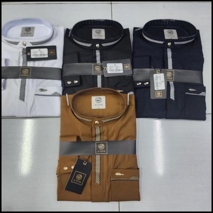 Promo Koko / Kemko Baju Kemeja Koko Al Noor Pria Lengan Manset Best Seller