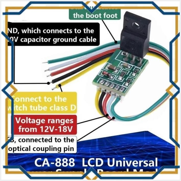 [MUN] CA888 CA 888 GACUN 32 INCH 32" 5 KABEL MODUL POWER SUPPLY LCD LED