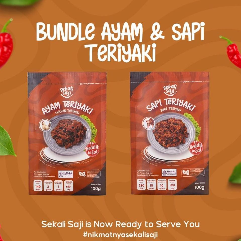 

Eali Aji Bundling Teriyai Paet Ii 2 Lau Nt 100Gr Maanan Iap Aji Lau Pau Mateng Halal