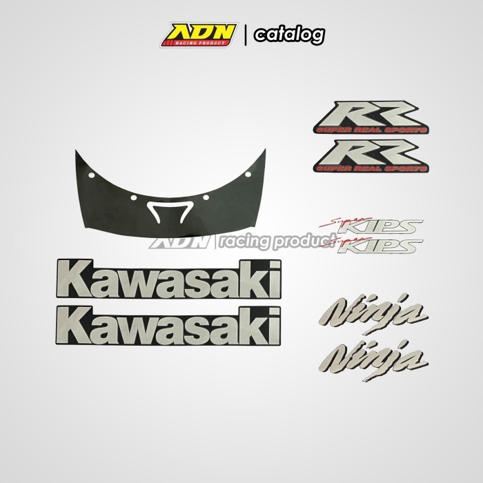 Striping Kawasaki Ninja Rr Old Hitam 2009 2010 2011 2012