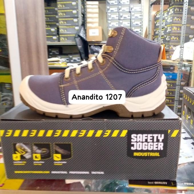 Sepatu Safety Jogger Dessert / safety jogger desert - Hitam, 40 Terlaris