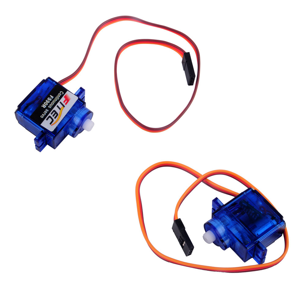 MUSK Feetech FS90R RC Servo 360 Degree Continuous Rotation Micro Servo Motor 4.8-6V 1.5KG with Wheel