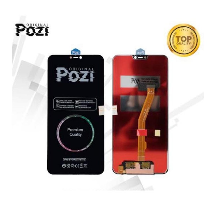 LCD+TS OPPO F9/F9 PRO/REALME 2 PRO/REALME U1 BLACK ORG POZI