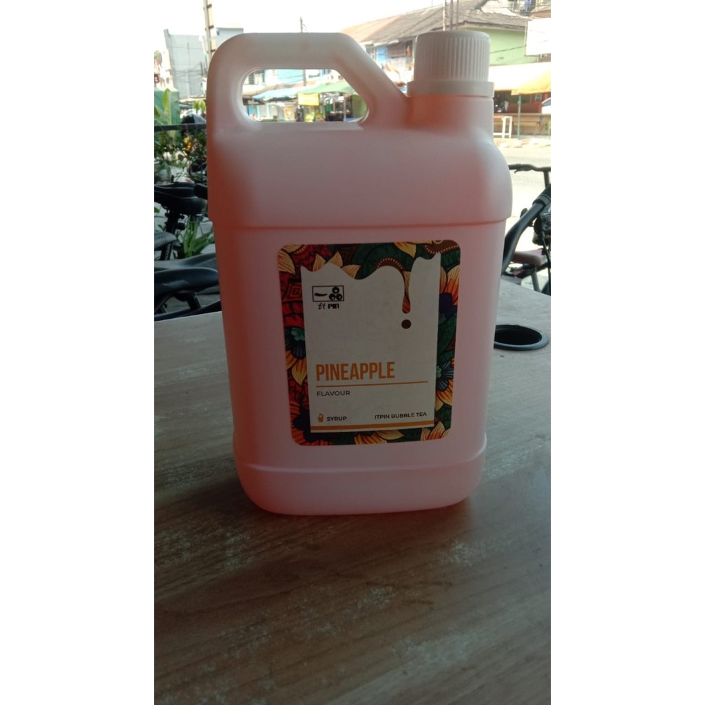 

SYRUP Pineapple Juice FLAVOUR PREMIUM / Sirup Nanas 2.5kg / 2L ITPIN