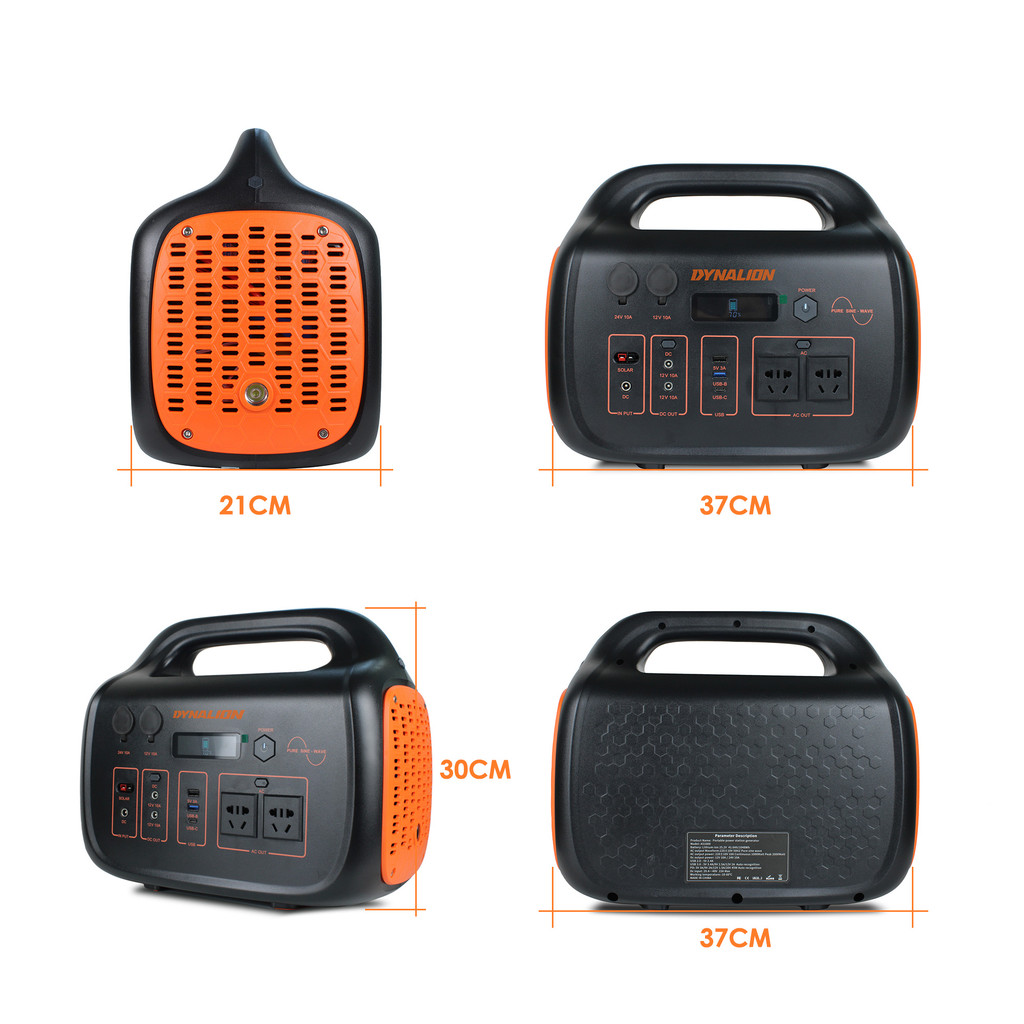 DD power banks for outdoor use recharging cycling portable power station 300w/500w/1000w power banks