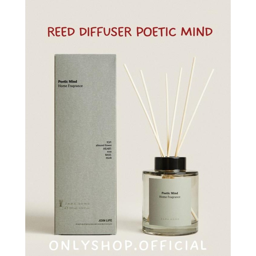 

REED DIFFUSER POETIC MIND ZARA HOME FRAGRANCE/PENGHARUM RUANGAN KS76