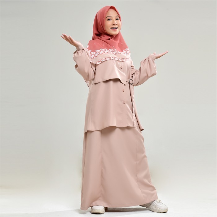 Rabbani - Setelan Tunik Muslim Wanita Dewasa Dara Ifana Exclusive