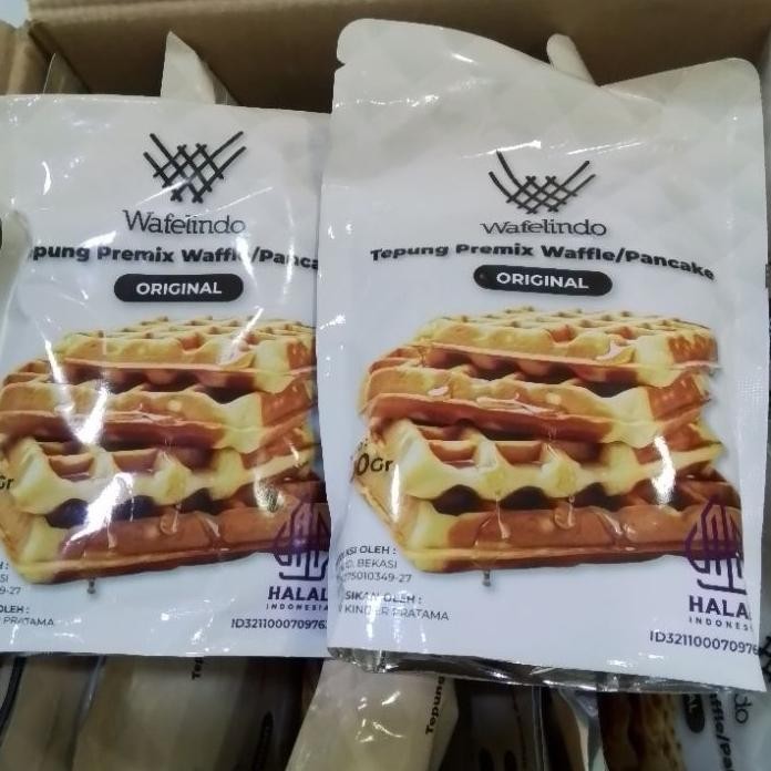 

Wafelindo Tepung Pre Waffle Pancae 300Gr