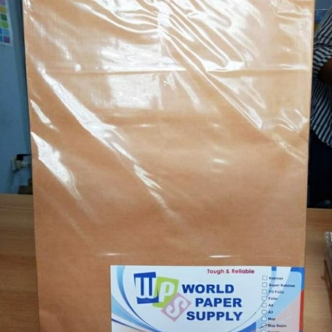 

AMPLOP COKLAT POLOS SUPER MAP (29 X 39.5 CM) - WPS STOK TERBATAS