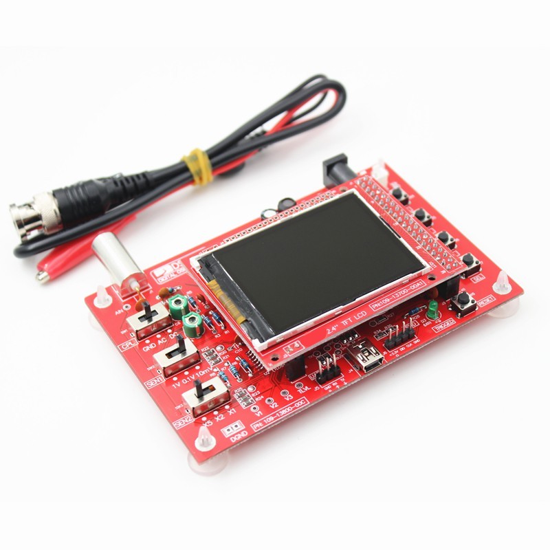 New Digital Oscilloscope DSO138 Module Kit Osiloskop Osciloscop Osiloskop 2.4 inc with Casing