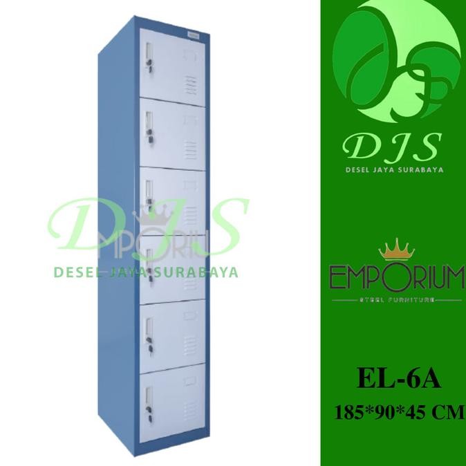 

loker besi 6 pintu (Locker besi 6 pintu) type 6A