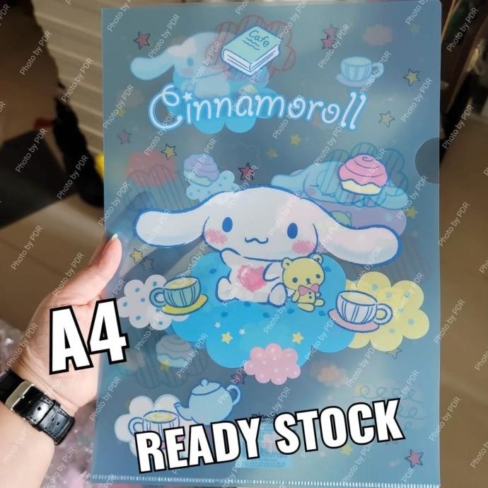 

MAP FOLDER A4 SANRIO ORIGINAL CINNAMOROLL CLOUD STOK TERBATAS