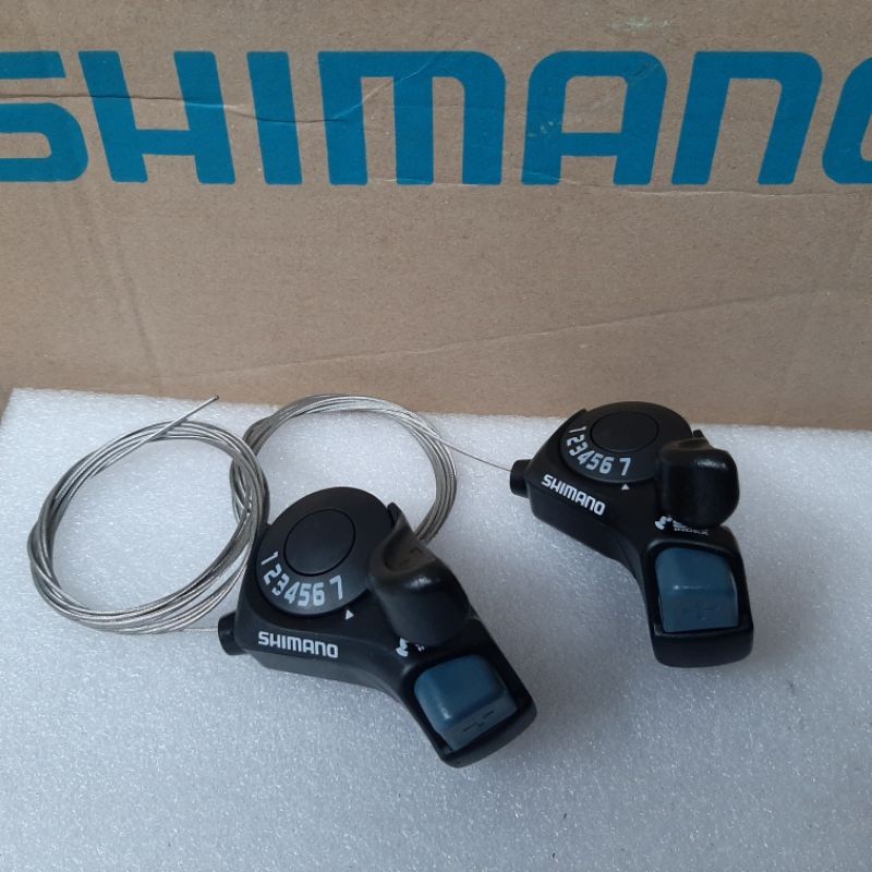New Shifter / sifter 7 speed kanan shimano SL TX30 sis operan pemindah gigi sepeda SL TX30 7 speed