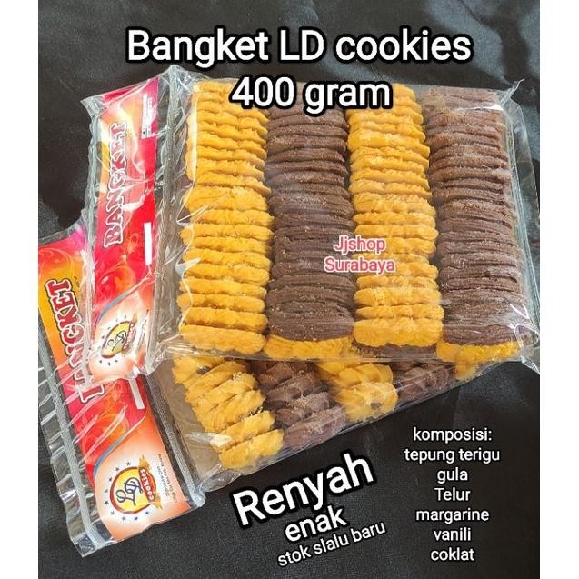 

PROMO Bangket Banket kue kering Lydia cookies kurleb 400gram enak murah renyah (Stok baru) ia-76