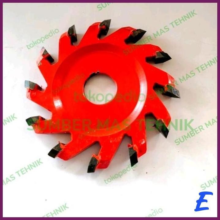 

| SSM | PISAU POTONG CUTTER ACP 6 MATA PISAU GROVING ALUR ALUMUNIUM 45 DERAJAT