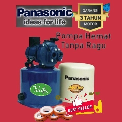 Pompa Air Jet Pump Panasonic 250 Watt Gf 255 30 Meter Tanpa Mata Jet