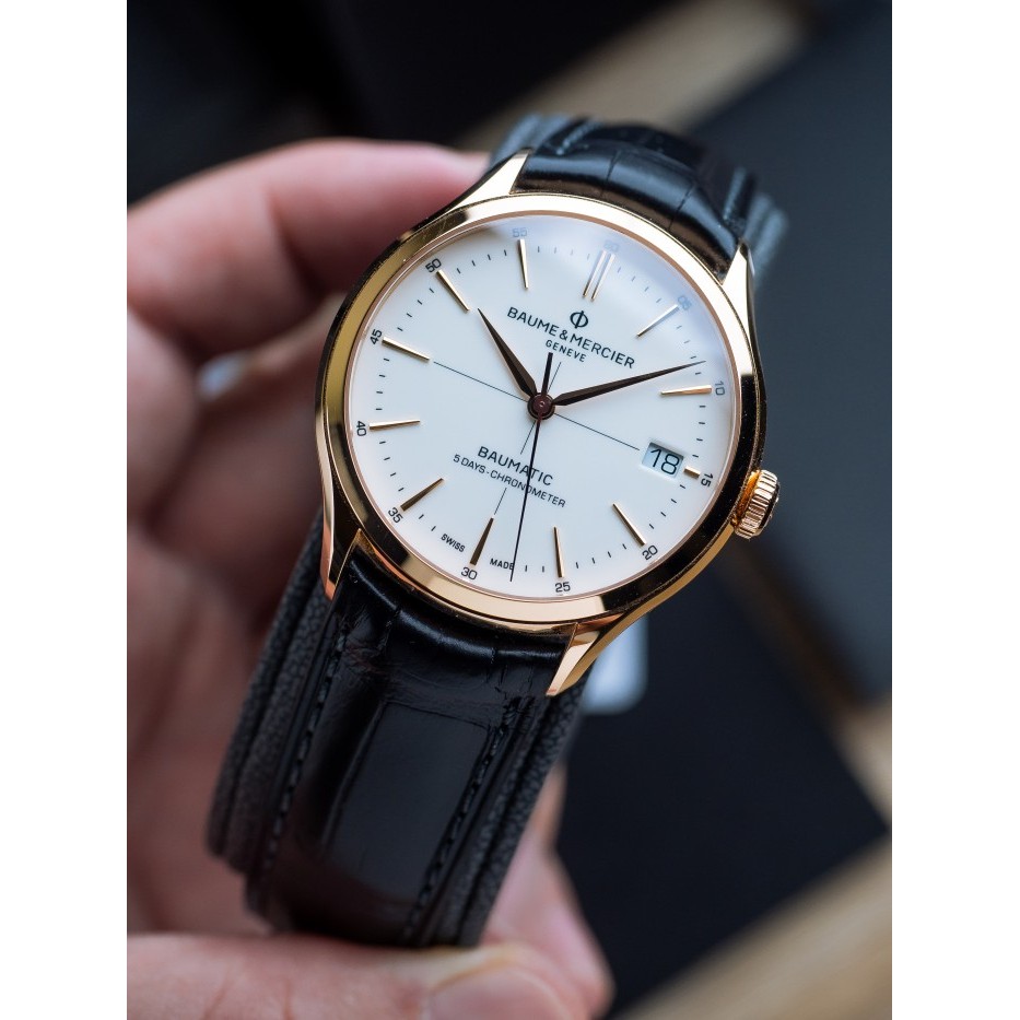 BOOM SALE jam pria baume mercier clifton original full set mulus like new