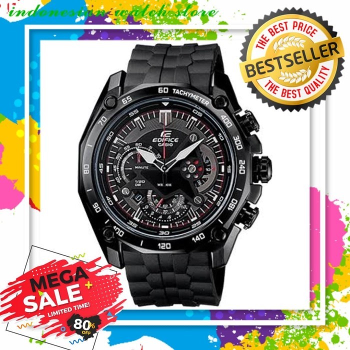 STOK TERBATAS Jam tangan pria Casio edifice EFA 550 / EFA550 ori BM + Box set