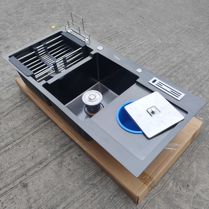 kitchen sink modern hitam bak cuci piring modern kitchen sink black