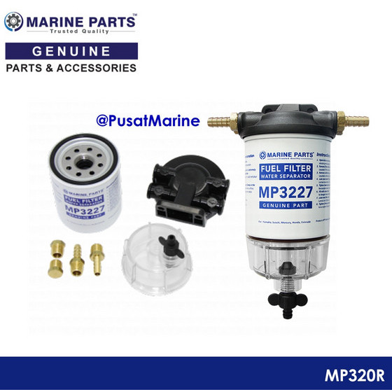 TERBARU Racor S3227 Parker Fuel Filter Water Separator 3227 Saringan Bensin