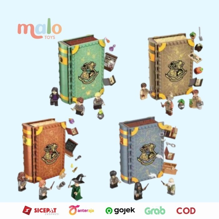 TERBARU Harry Potter Book Bricks Justice Magician Adventure Story Mini Figure