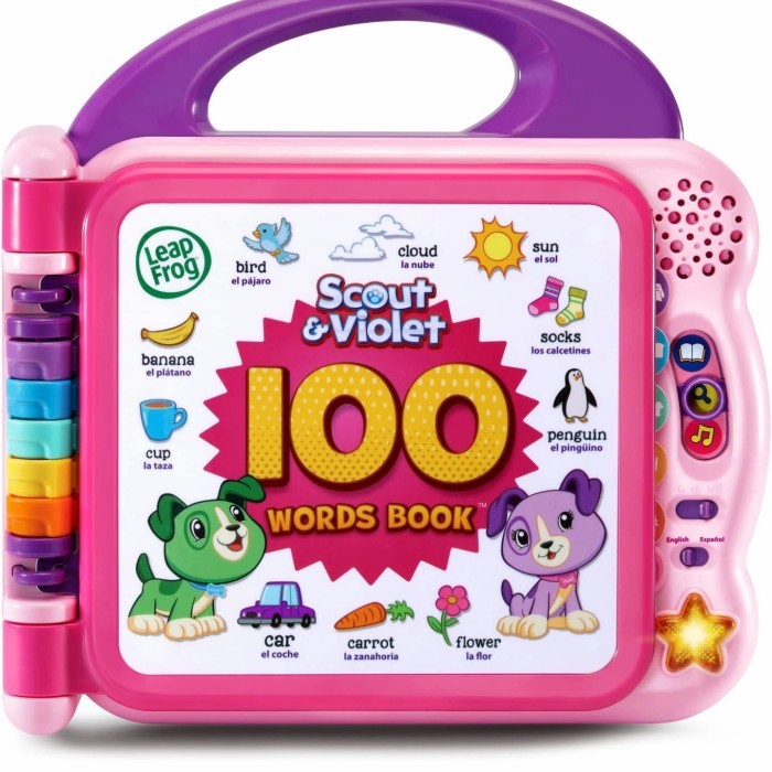 Leapfrog Scout & Violet 100 Words Book Bilingual
