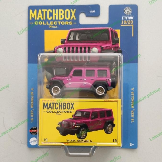 Matchbox Collectors Jeep Wrangler JL Rubicon