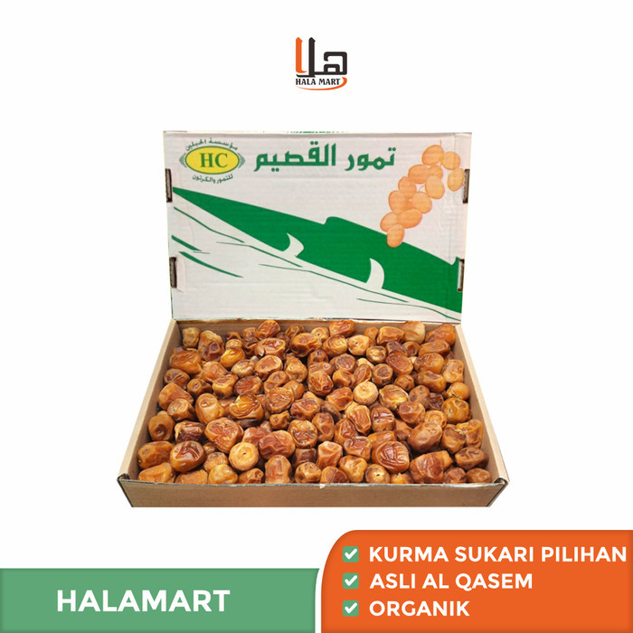 

Kurma Sukari Al Qosim Premium 3kg