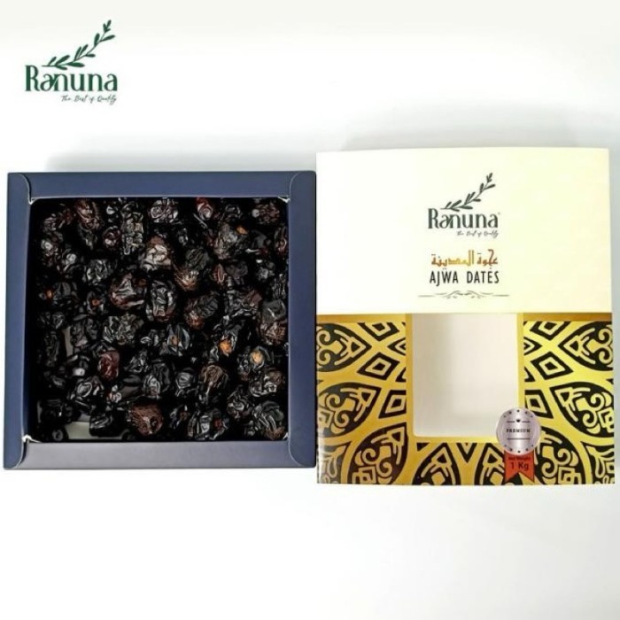 

Kurma Ajwa Ranuna Premium Original 1Kg