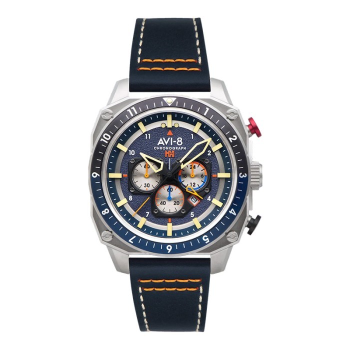 Jam Tangan Pria AVI-8 Hawker Hunter AV-4100-02 Atlas Dual Time Chronog