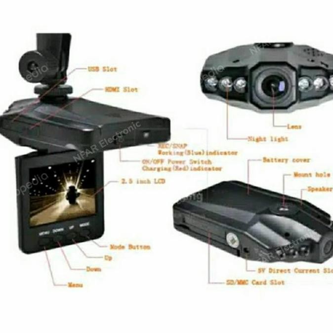 Dash Cam Mobil HD DVR Kamera Depan Mobil Camera Mobil HD DVR Recorder Terlaris