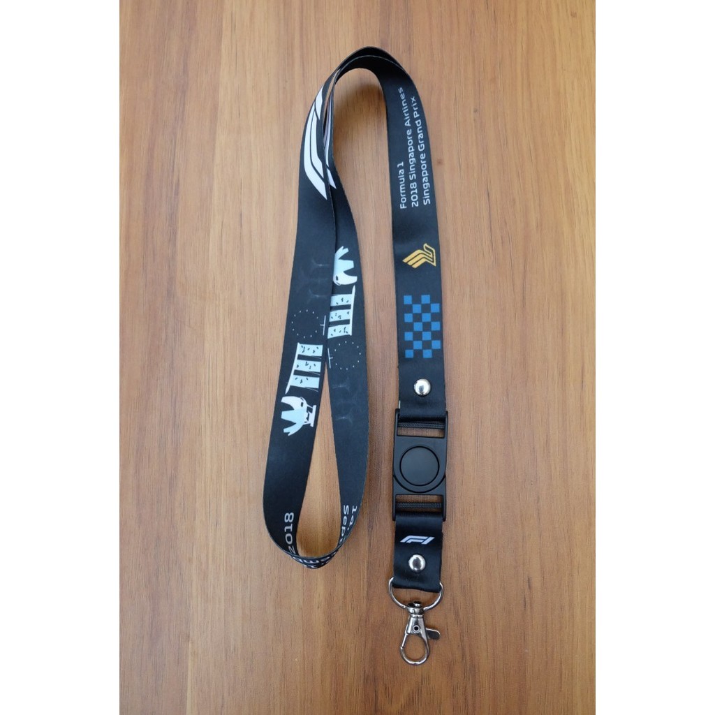 

Lanyard Formula 1 F1 Racing Singapore Bisa Satuan Custom Request
