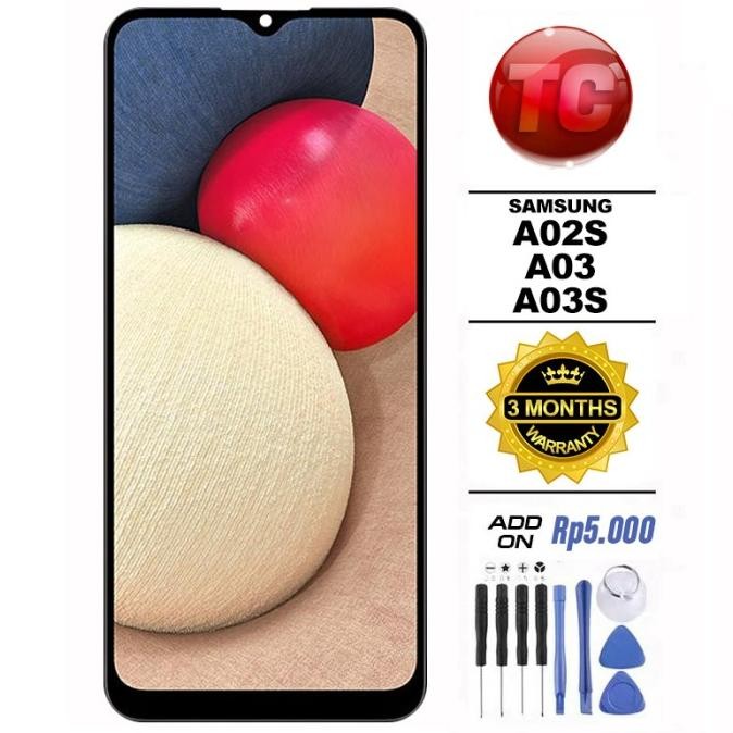 LCD Samsung A02S A03 A03S Original fullset Touchscreen Terlaris