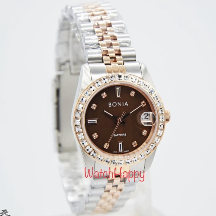 

WatchHappy Bonia BNB10553-3647S BNB 10553 BNB10553 Lady SilverRose ORI
