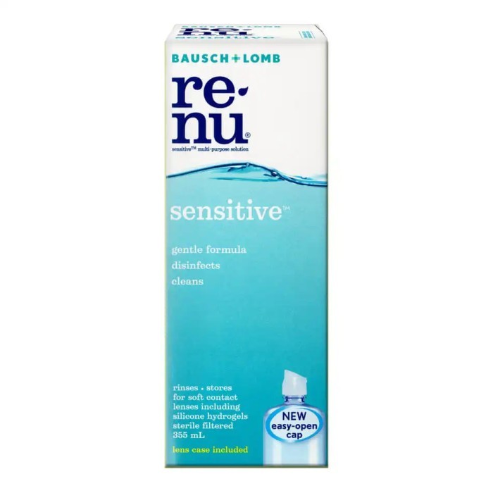 

Bausch & Lomb Renu Sensitive Multi-Purpose Solution 355ml