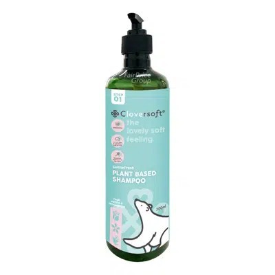 

Cloversoft Plant-Based Shampoo - Rose, Vanilla & Lemongrass 500ml