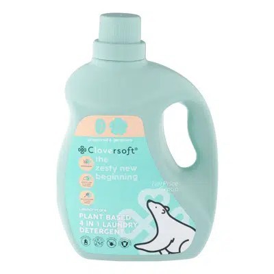 

Cloversoft 4 in 1 Laundry Detergent - Grapefruit & Geranium 1.5L