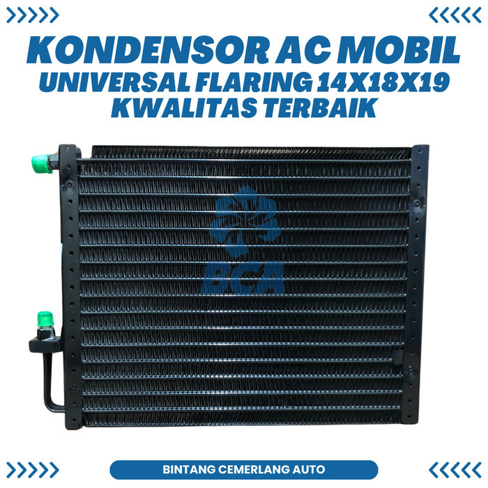 Kondensor Ac Mobil Universal 14X18X22 Condensor Ac Mobil Flaring