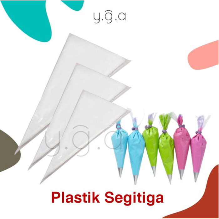 TERLARIS Plastik Segitiga / Piping Bag TEBAL