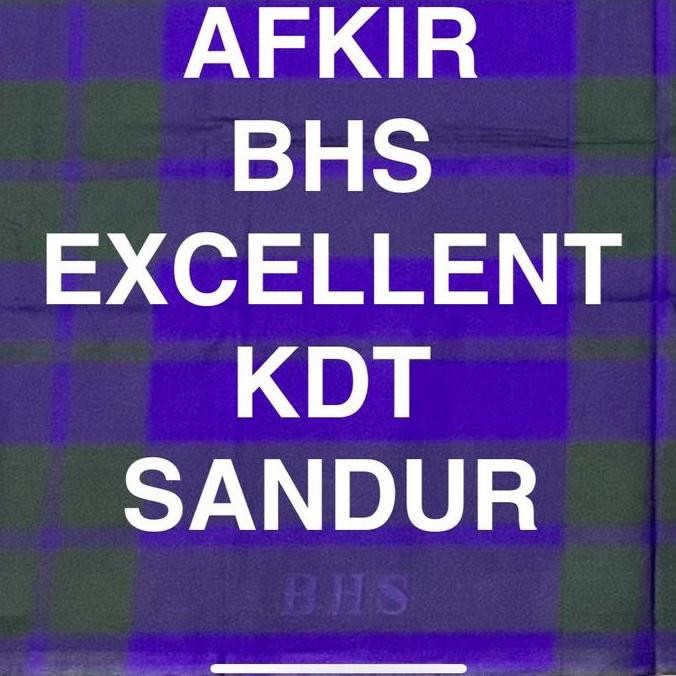 Miliki Afkir Bhs Excellnt Kdt Motif Sandur 100% Original