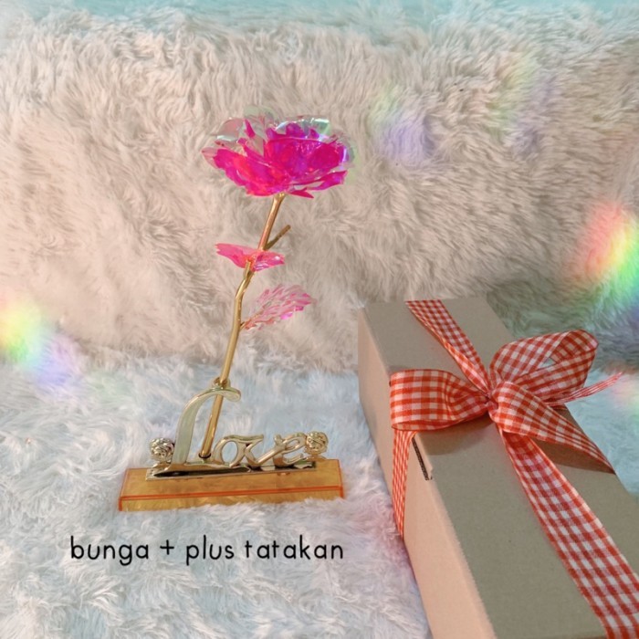 DAPATKAN DLP GIFT BOX BUNGA MAWAR - BUNGA MAWAR DEKORASI - KADO PACAR KADO SXK3