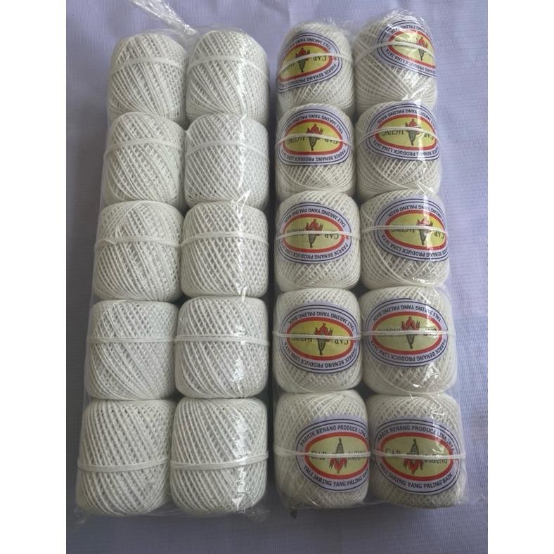 Terlaris 10 Roll Benang Jagung Besar Benang Kasur Merk Jagung 1 Pak Isi Lebih Banyak Dan Besar