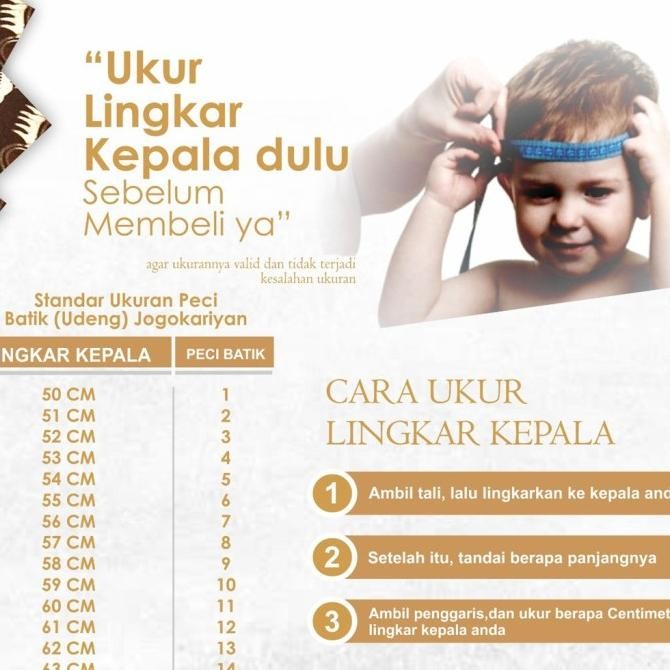 Miliki Peci Batik Jogokariyan Jogokaryan Motif Kopiyah Arafah Putih Kopeah