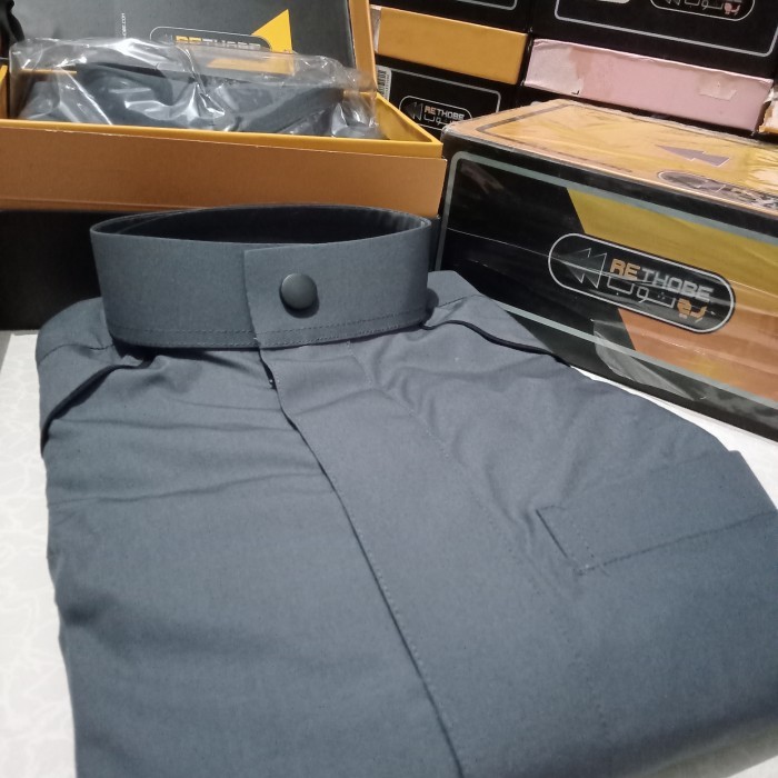 Jubah Gamis Trendy Exclusive Pria Dewasa Rethobe By Alshiaka Ori 100% {TerlarisBest Seller}