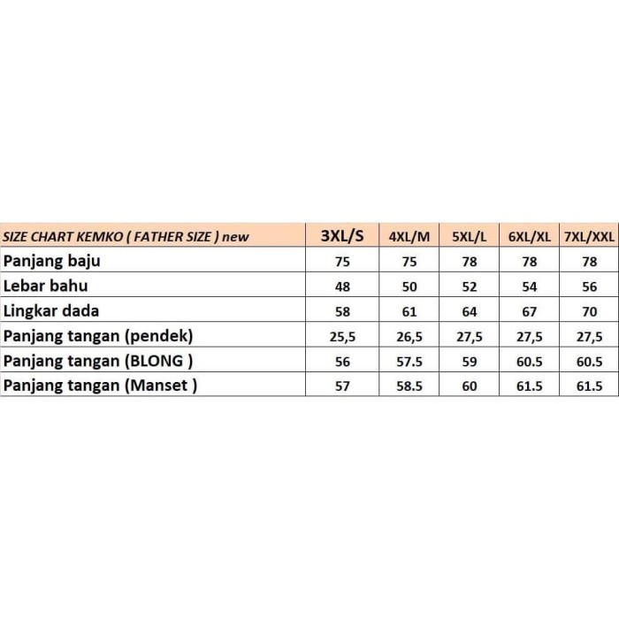 Baju Kemeja Koko Kemko Mst2 Father Size Jumbo Rabbani Ori. Baju Muslim {TerlarisBest Seller}