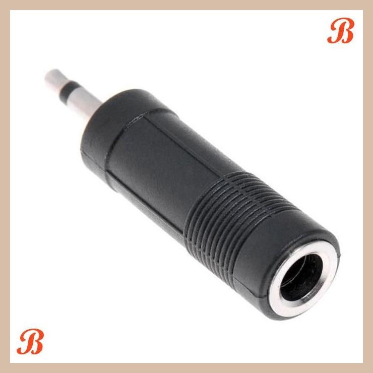 [WGL] CONVERTER AUDIO JACK PLASTIK 6.5 MM TO 3.5 MM MONO AUX 6.5 KE 3.5 MM