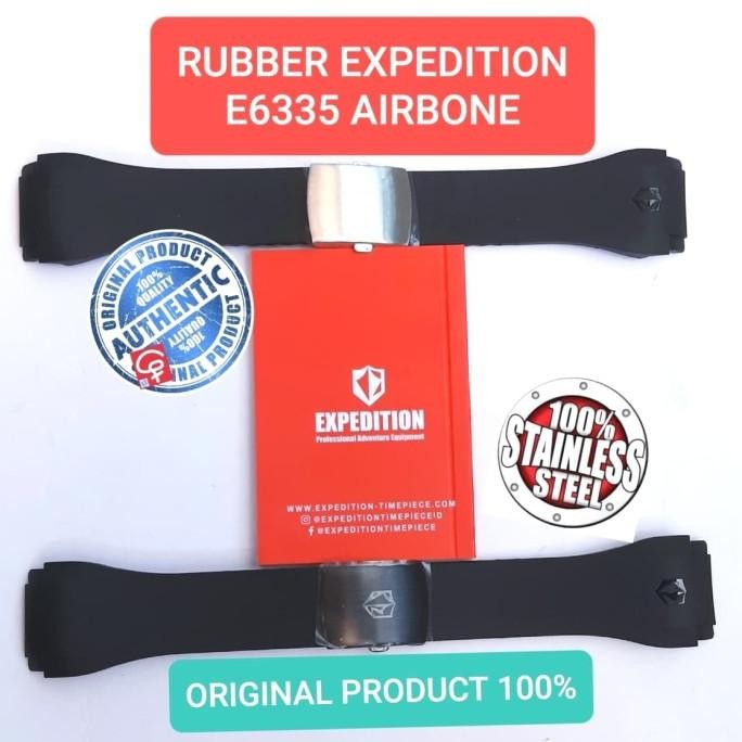 RUBBER EXPEDITION ORIGINAL E6335 E 6335 MC AIRBORNE TALI JAM TANGAN Grosir Paling Murah