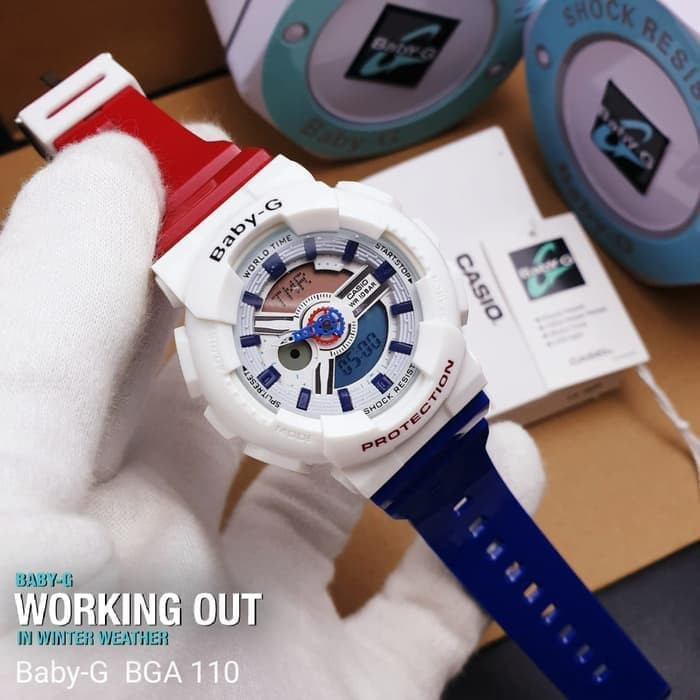 JAM TANGAN WANITA MERK CASIO BABY-G MIYOTA ORIGINAL / ARLOJI WANITA