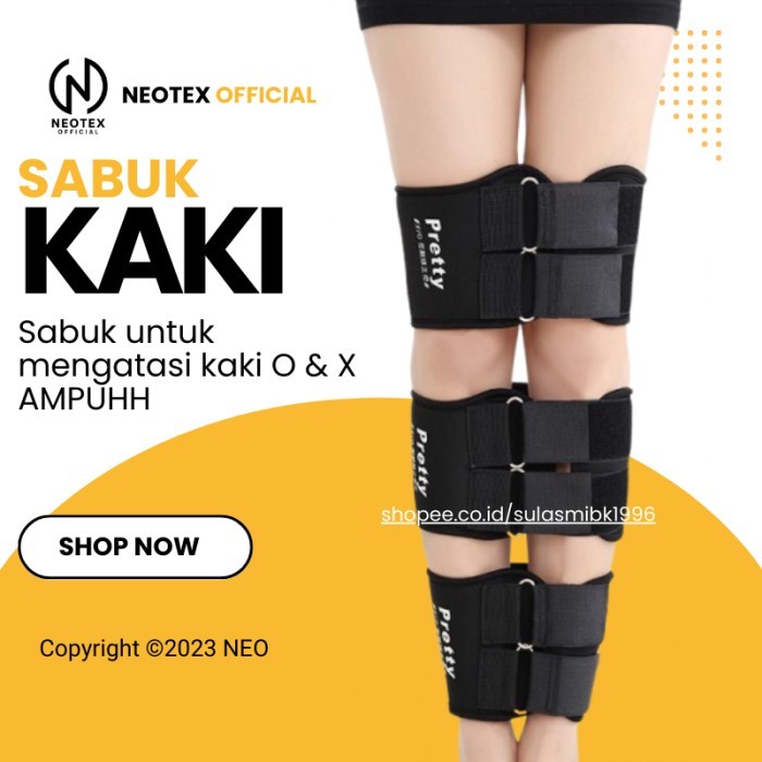 TERLARIS TERAPI KAKI ALAT KESEHATAN SABUK TERAPI KAKI JORZILANO LEG ALAT BANTU MELURUSKAN KAKI O X