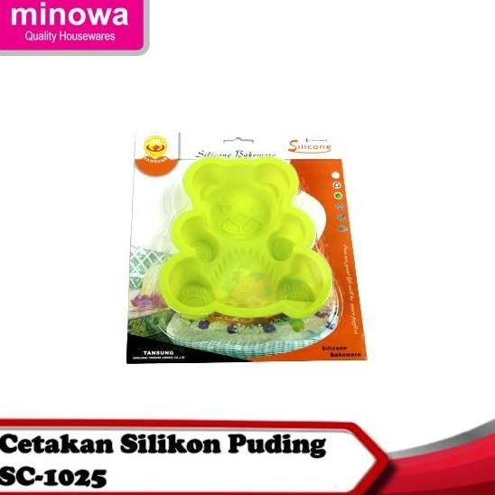 NEW MINOWA CETAKAN SILIKON PUDING / COKLAT / JELLY / KUE SC1025